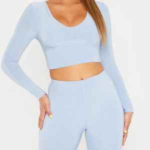 Baby blue 2 piece size small !